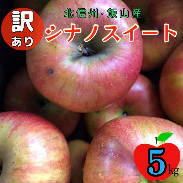 【先行予約】【訳あり】シナノスイート　約5kg（11-20玉）　 (H-1)