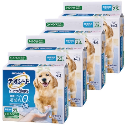 
                  ＜毎月定期便＞ユニ・チャームペットデオシートしっかり超吸収無香消臭タイプスーパーワイド4袋全2回_ユニチャーム ペット デオシート 超吸収 無香 消臭 スーパーワイド 犬トイレ シート ペット用品 送料無料【4069382】
                
