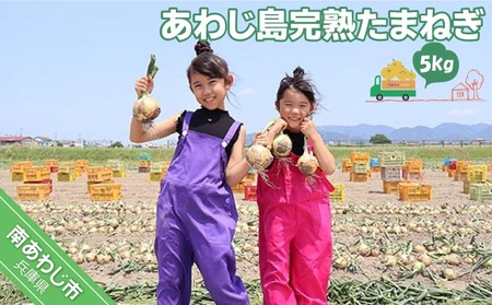 【先行予約！】あわじ島完熟たまねぎ 5㎏　◆配送６月～12月下旬