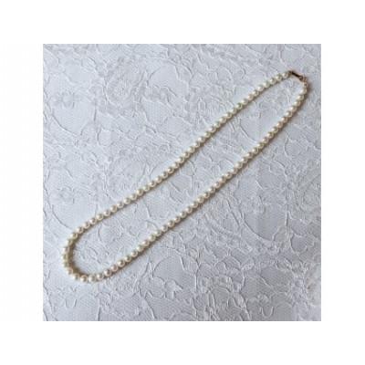 ふるさと納税 志摩市 志摩産 あこや真珠 ベビーパール 5-6mm K18 ネックレス