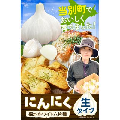 ふるさと納税 当別町 【令和8年発送先行受付】生にんにく(福地ホワイト六片種)1.5kg |  | 01
