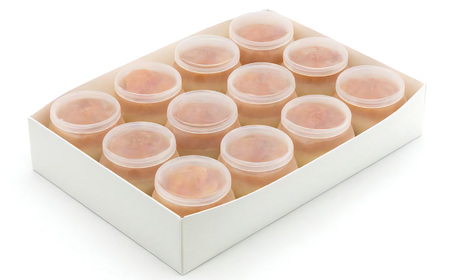 干し柿 ごろごろ 柿プリン 12個入 | お菓子 スイーツ デザート 洋菓子 プリン 柿 かき プリン 和スイーツ ギフト 贈答用 国産柿 奈良県 五條市