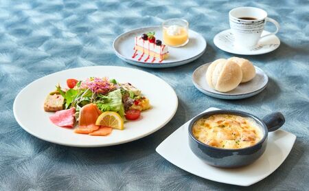 ランチ 東京 第一ホテル両国 東京スカイツリー(R) 日時指定入場引換券付き  アゼリア スペシャルランチコース ペア 利用券 スカイツリー 食事券 展望デッキ チケット 券 旅行 トラベル ペアチケ