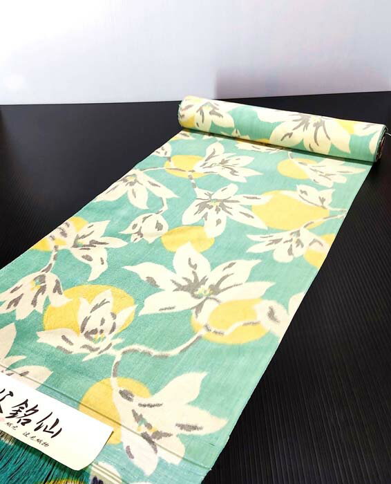 【ふるさと納税】 【引換券】秩父銘仙反物　一反 ／ チケット 着物 工芸品 反物 埼玉県 特産 No.471