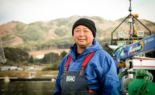 かき小屋広田湾　藤田さん