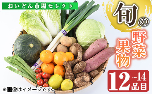 
おいどん市場セレクト 旬の野菜・果物セット！ keizai-913
