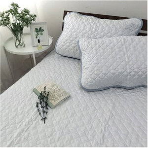 ＜シングルサイズ＞ピュアシルク敷パッド 100×205cm　1枚 グレー SCC-1020SC