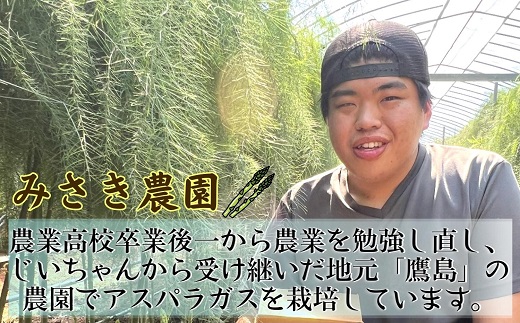 僕とじいちゃんのアスパラガス1.5kg【B1-127】 アスパラガス 朝採れ新鮮 新鮮 野菜 期間限定