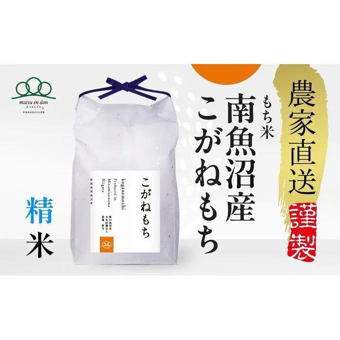 【令和8年新米予約】精米5kg 南魚沼産こがねもち（もち米）・農家直送_AG【令和8年9月中旬から1ヶ月以内に順次発送予定】 | 精米