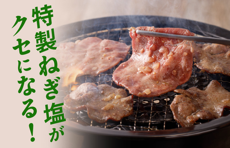 【定期便】ねぎ塩 牛たん 500g 全6回【毎月配送コース 牛タン 牛肉 焼肉用 薄切り 訳あり サイズ不揃い】 099Z458