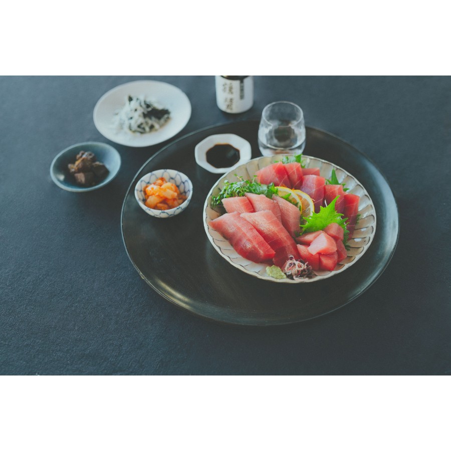 ＜FISHSTAND＞天然メバチまぐろ柵セット（中トロ・赤身/各200ｇ）