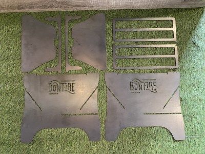 a55-015　アウトドア BBQ 焚き火台 Bonfireシリーズ Crosswing