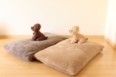 【ペット用ビーズソファ】《sopo me》Type-Ｇ　ベージュ（30-44）
