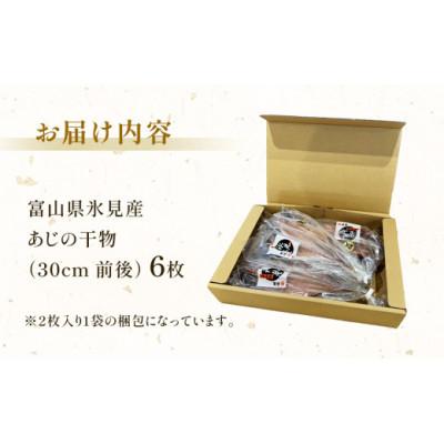 ふるさと納税 氷見市 氷見産あじ開き 6枚 約30センチ!富山湾海の幸 (冷凍) |  | 03