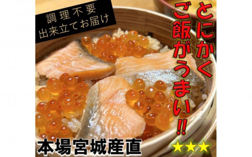 宮城 三陸 本場の味 極上鮭とイクラの味 ご飯が旨い◎鐘崎の「はらこ飯」6P【鮭 さけ いくら惣菜 魚介類 水産 食品 人気 おすすめ 仙台市 ひな祭り こどもの日 母の日 父の日 お中元 敬老の日 お歳暮 七五三】