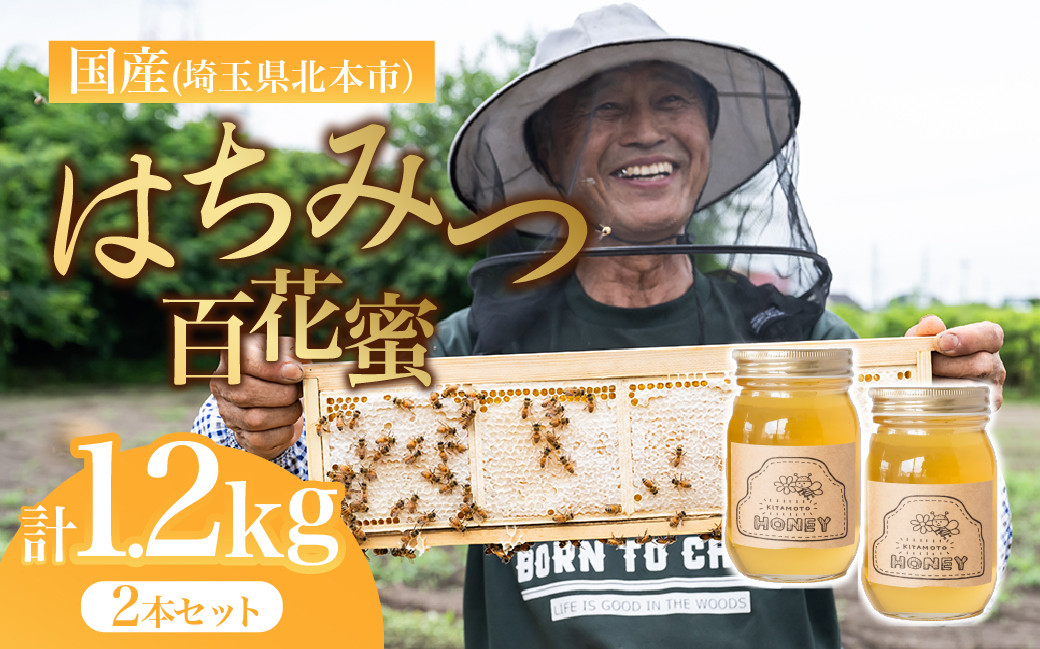 
                  国産 百花はちみつ 600g×2瓶| はちみつ 蜂蜜 ハチミツ HONEY ハニー 百花 トースト 国産 ホットケーキ パンケーキ 健康 朝食 ヨーグルト プレゼント 贈答 贈り物 根津ぶんぶーん農園 埼玉県 北本市
                