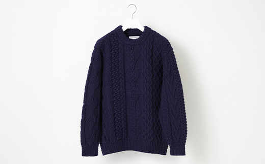 A2 : A SWEATER IS LOVE. -NAVY ネイビー セーター 服 洋服 ユニセックス メンズ レディース ブランド 数量限定 山形県 山辺町 サイズ4 yt-slxxn4