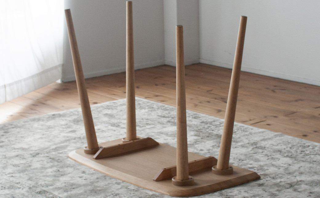 オーク材のデスク 90cm