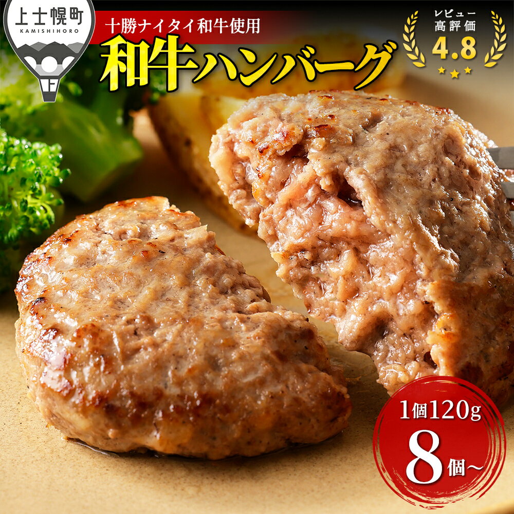 十勝ナイタイ和牛 ビーフ&ポークハンバーグ 150g×10ヶ