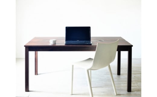 
            【ワーキングデスク・会議用デスク・ダイニングに！】スマートデスク 150 ウォールナット
          