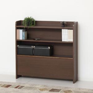 後付けヘッドボード 【ブラウン】