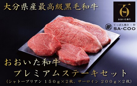 2207R_シェフ厳選！ おおいた和牛プレミアムステーキセット（シャトーブリアン＆サーロイン）