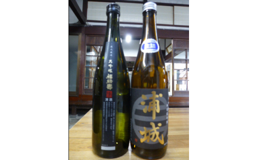 純米吟醸「浦城」･福禄寿大吟醸720ml　2本　Aセット