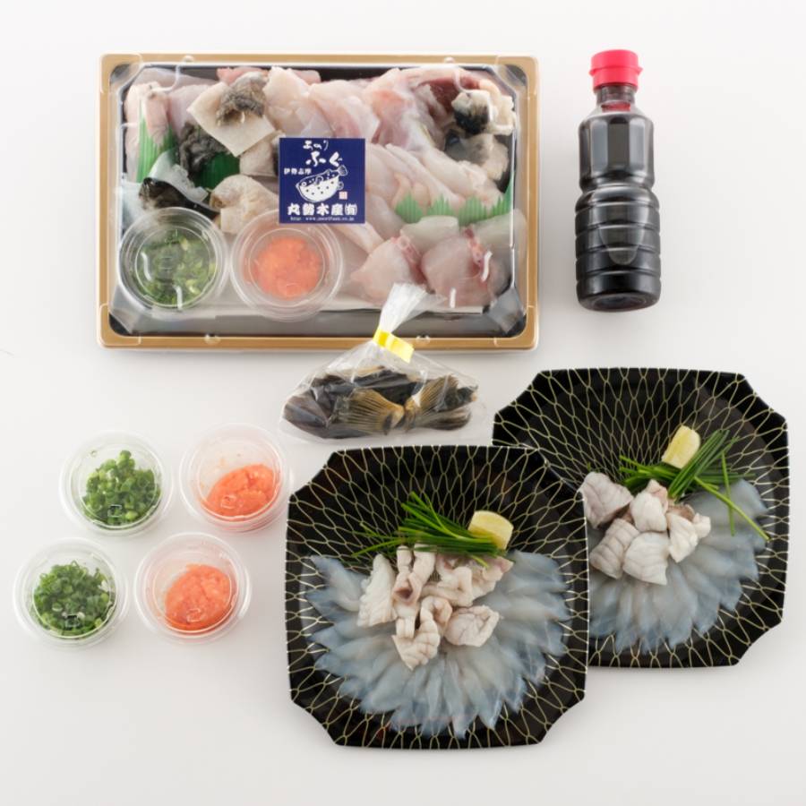 特大天然とらふぐ「あのりふぐ」鍋＆刺身セット（2人前）