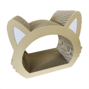 ねこの爪とぎ　みみCT＋かおCT セット　カラー；クラフト【 ペット用品 爪とぎ 神奈川県 小田原市 】