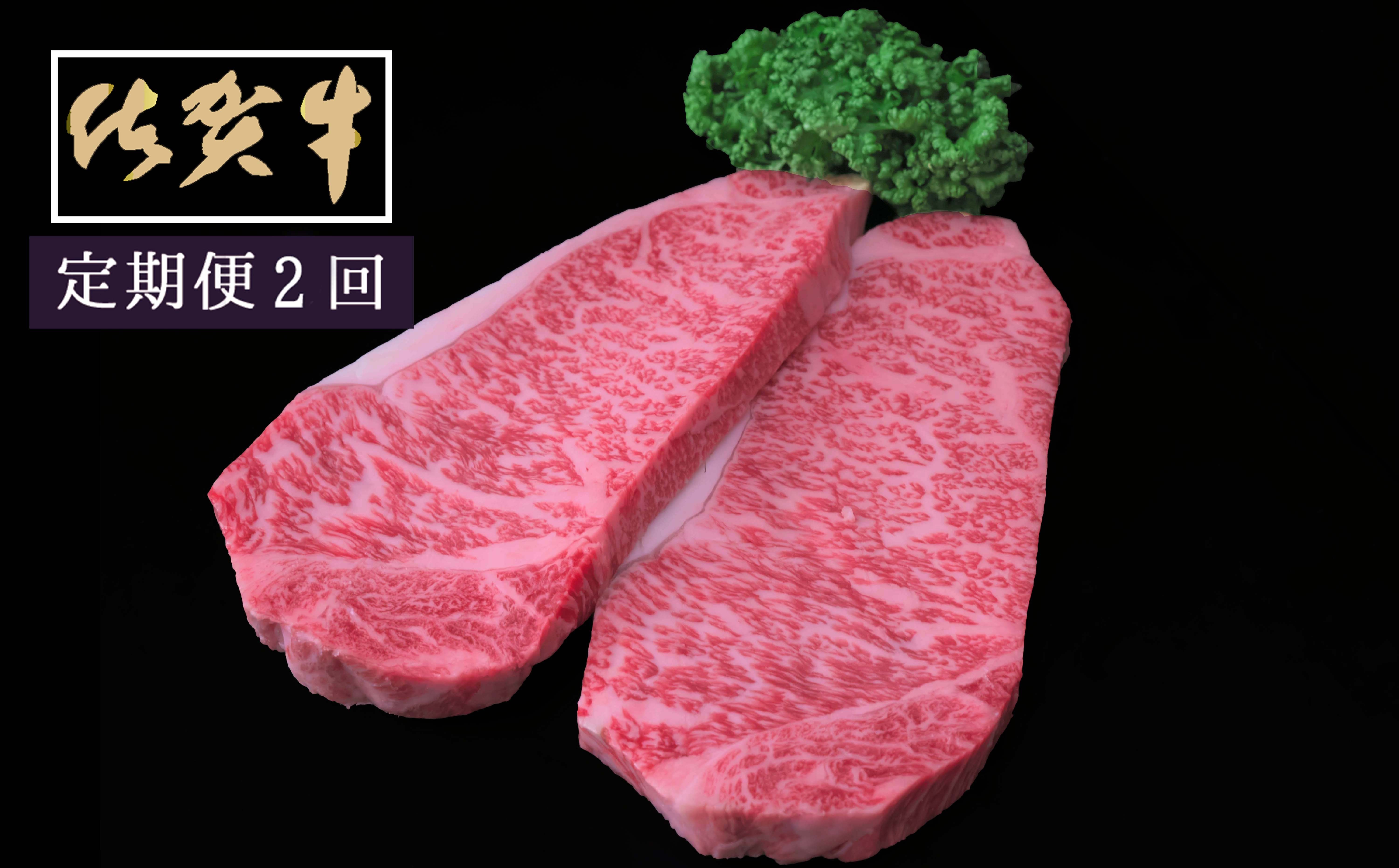 
            【2ヶ月定期便】佐賀牛サーロインステーキ200g×2枚 999-J1518
          