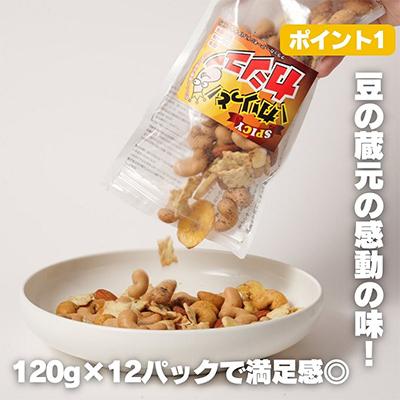 ふるさと納税 河内長野市 豆の蔵元から感動の味をお届けします。「カリっとカシュー」120g×12パック |  | 01