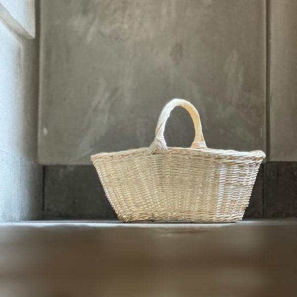 【ふるさと納税】【伝統工芸品】KORI ANRI JAPAN「YANAGI no BASKET」柳行李 / 豊岡杞柳細工 100年持つ収納 雑貨 ハンドメイド
