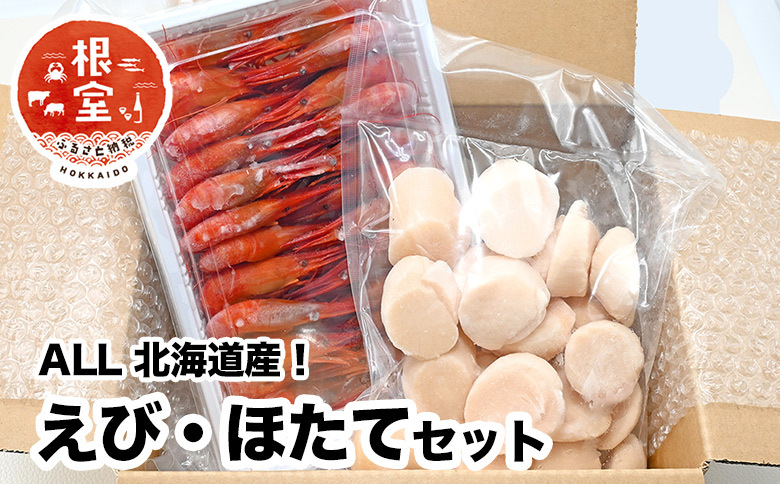＜12月17日決済分まで年内配送＞シマエビ400g・ほたて500gセット B-24018