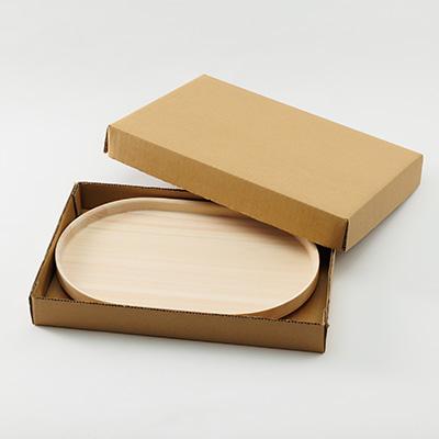 ふるさと納税 津山市 ヒノキのラウンドトレイL　TSUYAMA FURNITURE |  | 03