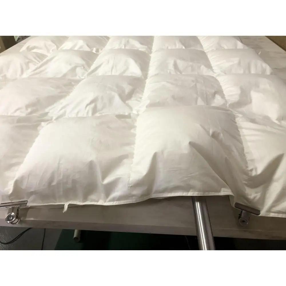 良質グリーンダウン90の羽毛ふとん シングルロング 約150×210cm 専門店のハンドメイド