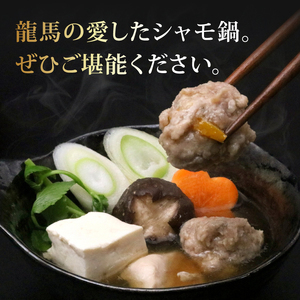 シャモ鍋セット4人前 鶏鍋 お鍋 鶏肉 南国市産鶏