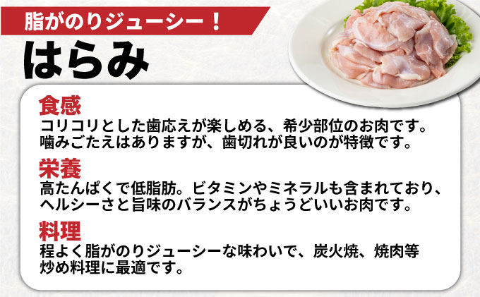 TRT12 若鶏はらみ3kgセット