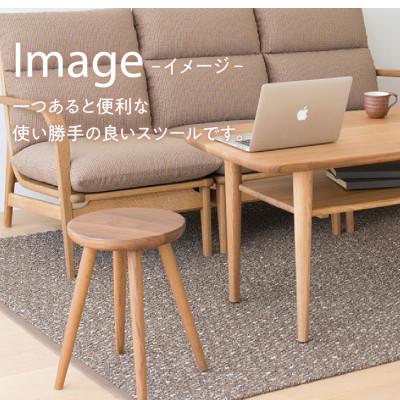 ふるさと納税 高山市 飛騨産業 SD601 スツール 飛騨の家具 ホワイトオーク 椅子 木製　無垢　ES031 |  | 01