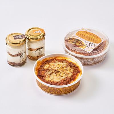 ふるさと納税 白山市 幸せ運ぶレストラン　ティラミス・ドリアセット【プレーン1個・ほうじ茶きなこ1個/ドリア2個】 |  | 03