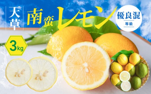 
                  S131-006_天草南蛮レモン　等級「優良混」3kg
                