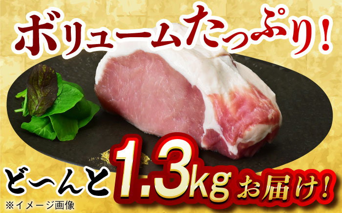 肉 豚 ぶた ブタ ロース 塊 ブロック 西海市 長崎 九州 定期便
