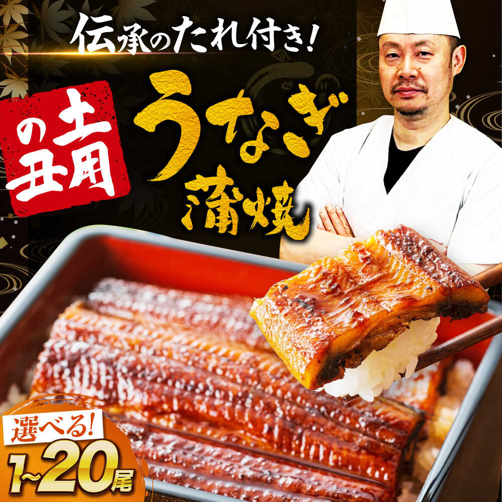 【ふるさと納税】【お中元対象】【選べる容量】 うなぎ蒲焼き 絶品 1 ～ 20尾 ウナギ かばやき タレ付き 大洲市/有限会社 樽井旅館[AGAH001] うなぎ 国産 美味しい 鰻 うな丼 鰻丼 鰻重 かば焼き 高級 丑の日 おすすめ 人気 お取り寄せ 送料無料 大洲市