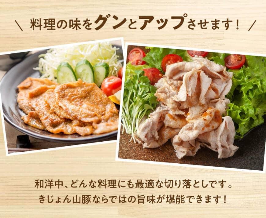 【3ヶ月定期便】宮崎県産豚肉「きじょん山豚」切り落とし　計3.5kg（500g×7パック）【 肉 豚 豚肉 切り落とし 】[D07501t3]