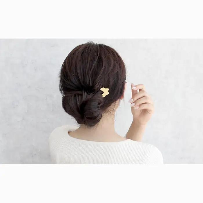 まるでジュエリー☆かんざし　Basic Curvy　ゴールドメッキ