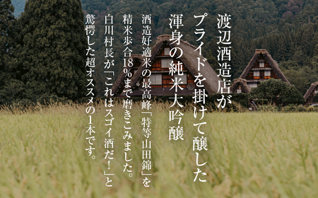 村長の一本（倍応援） [S893] [ 渡辺酒造店 ]
