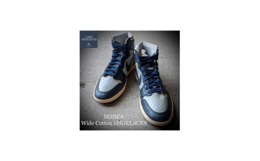 
            NODC Wide Cotton SHOELACES ３セット
          