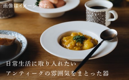 【波佐見焼】リム広ハット ボウル 白マット釉 2枚セット 食器 皿【イロドリ】[KE38] 波佐見焼