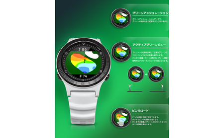 ボイスキャディ A2 ゴルフウォッチ GPS 距離計 ゴルフ 腕時計 VOICE CADDIE