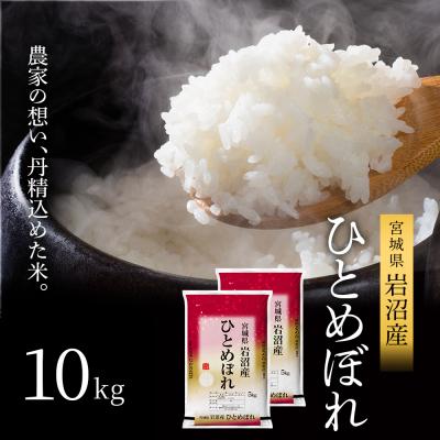 ふるさと納税 岩沼市 【先行予約】令和7年産新米 ひとめぼれ 10kg 米 宮城県 岩沼市[No.5704-1211]