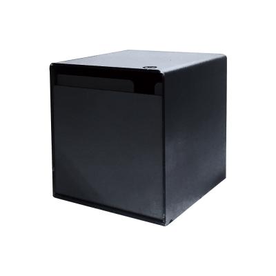 ふるさと納税 幸田町 GRAVIRoN Papers Cube　 黒皮鉄(トイレットペーパーケース)(幸田管理番号2003